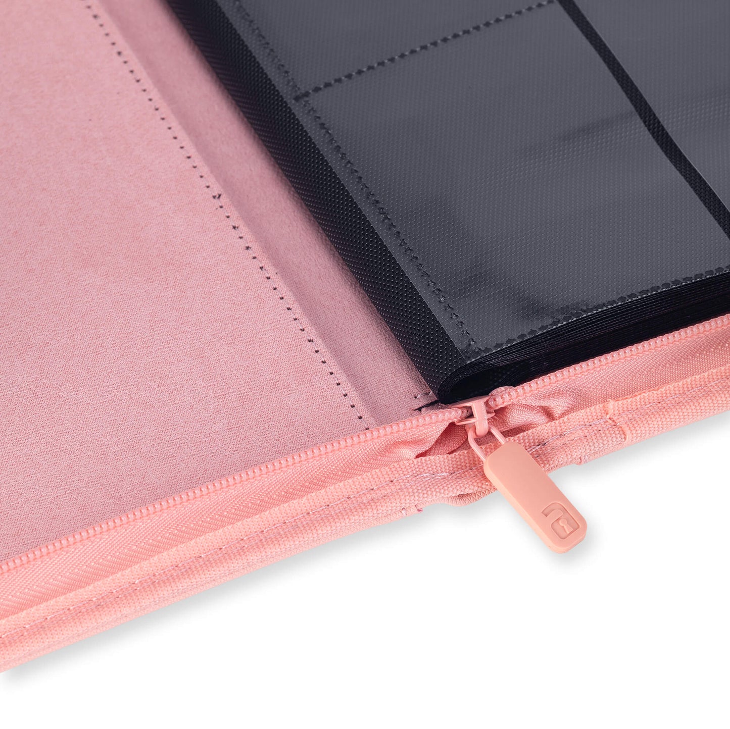 VaultX Exo-Tec Zip Binder - Just Pink (4-Pocket)