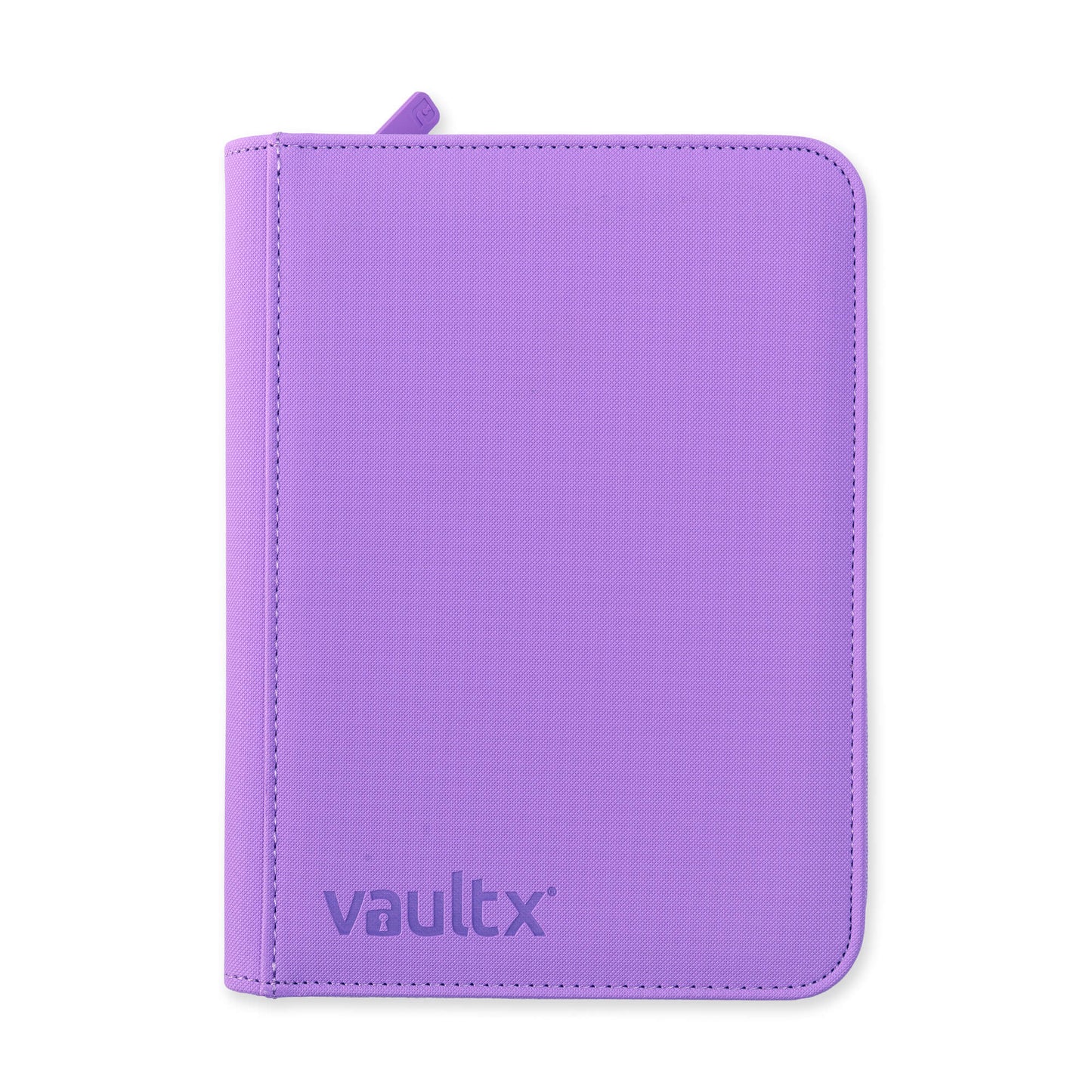 VaultX Exo-Tec Zip Binder - Just Purple (4-Pocket)
