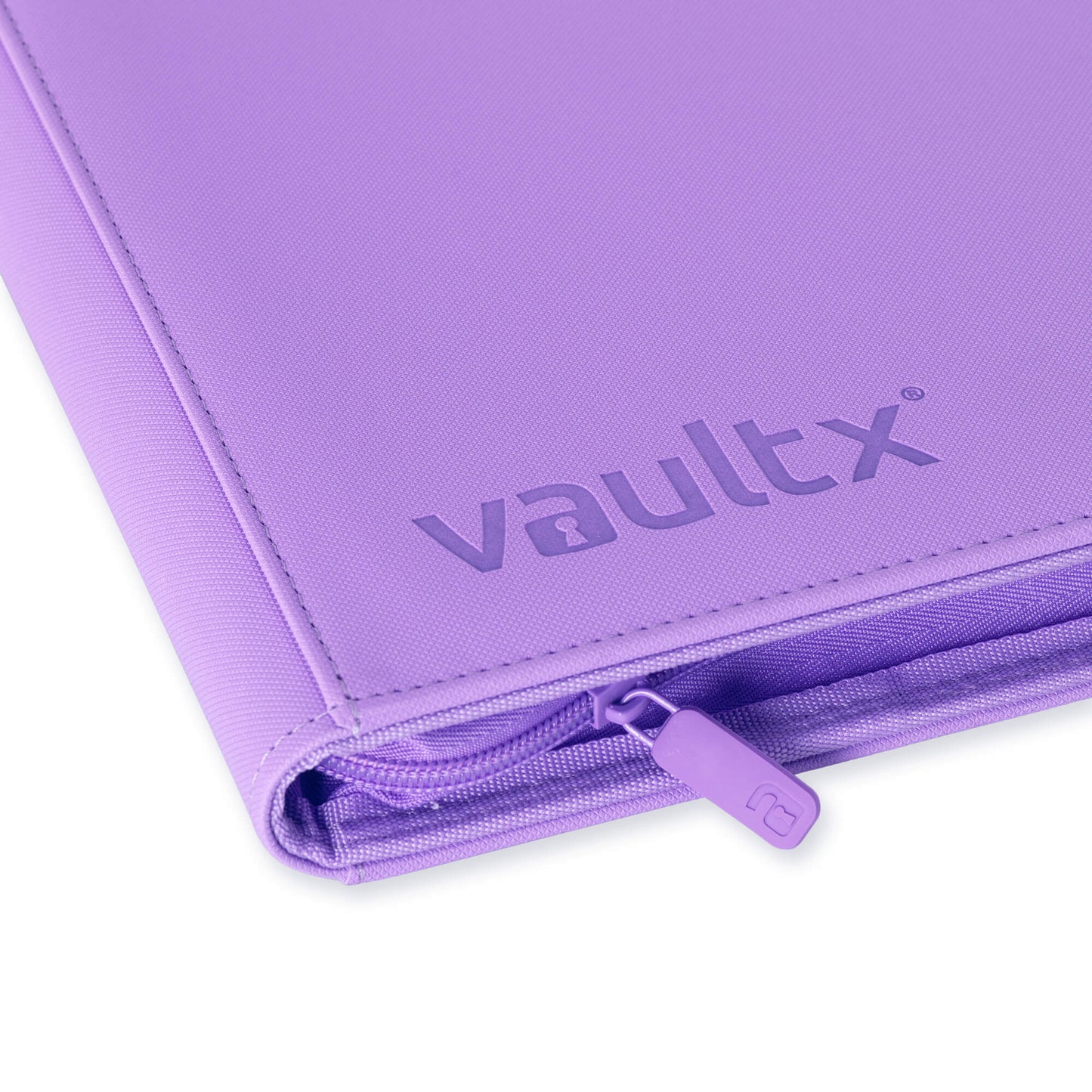VaultX Exo-Tec Zip Binder - Just Purple (9-Pocket)