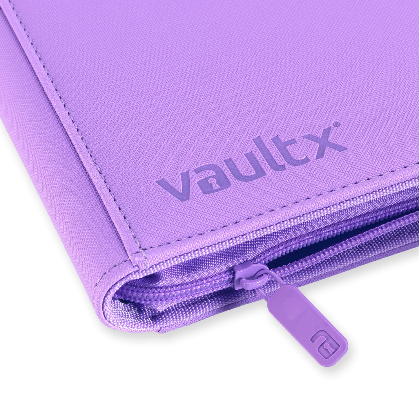 VaultX Exo-Tec Zip Binder - Just Purple (4-Pocket)