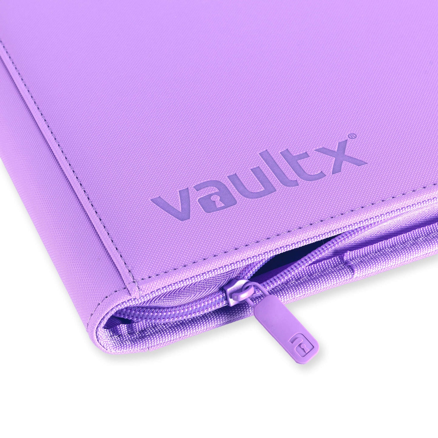VaultX Exo-Tec Zip Binder - Just Purple (12-Pocket)