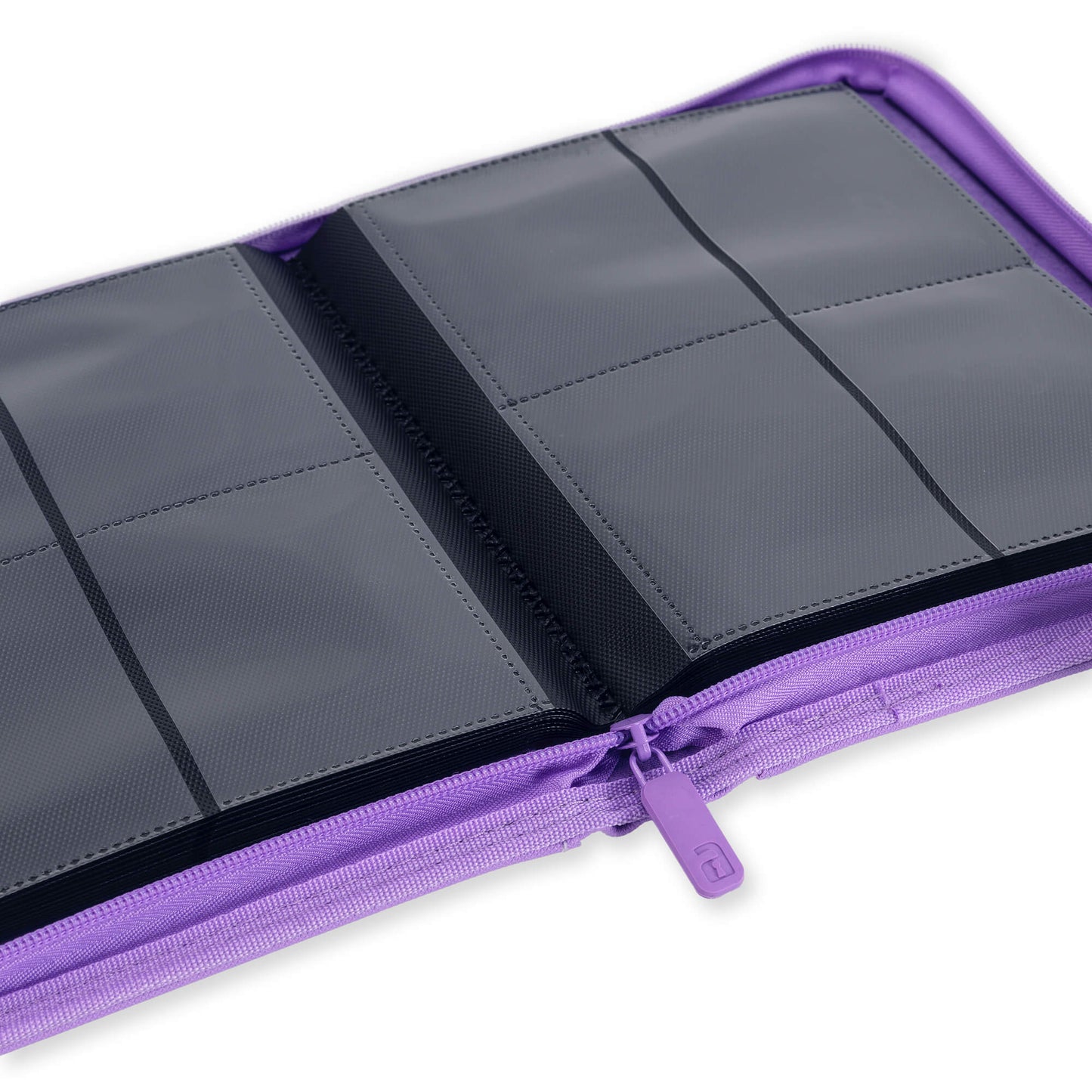 VaultX Exo-Tec Zip Binder - Just Purple (4-Pocket)