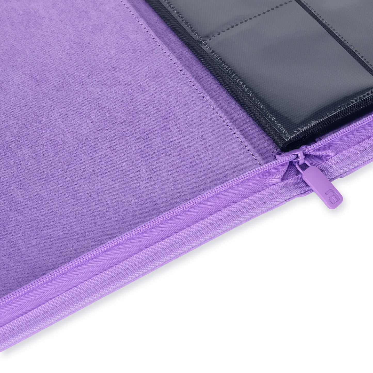 VaultX Exo-Tec Zip Binder - Just Purple (9-Pocket)