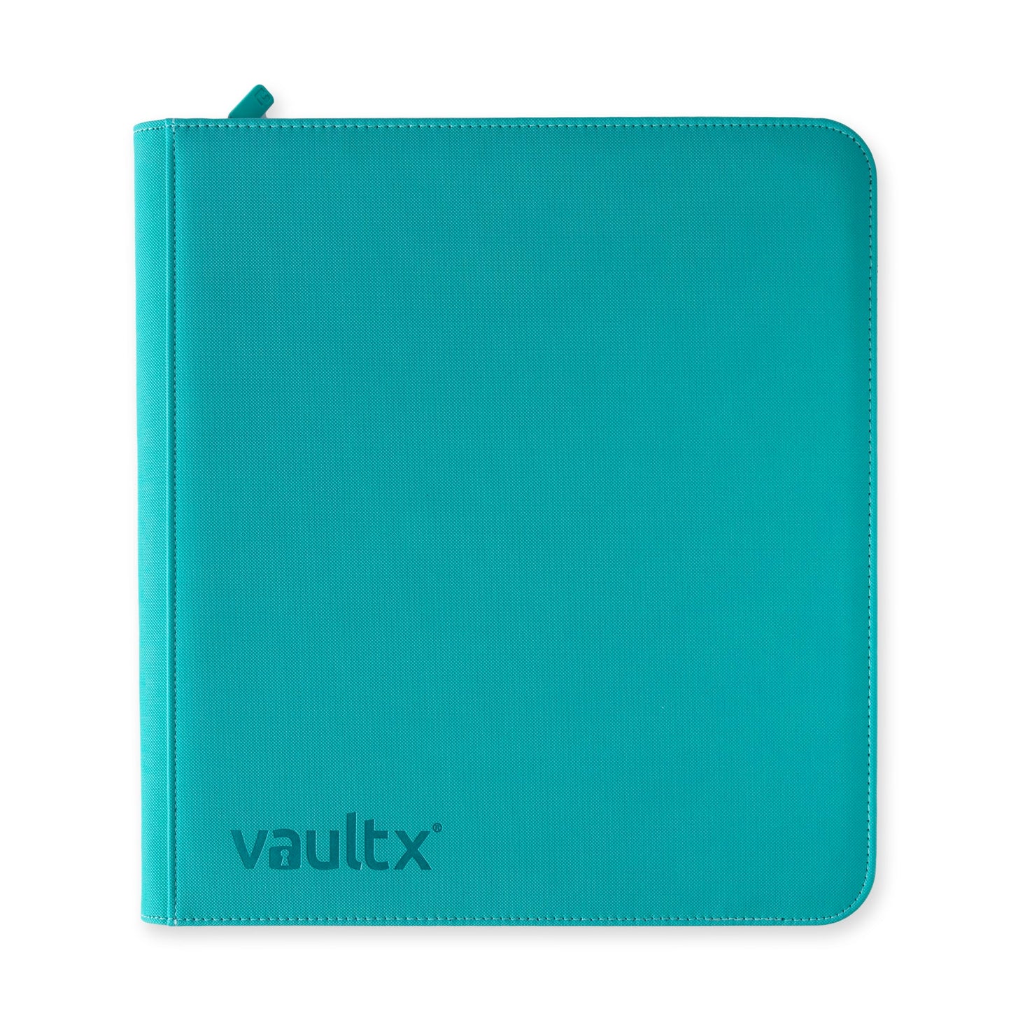 VaultX Exo-Tec Zip Binder - Ocean Blue (12-Pocket)