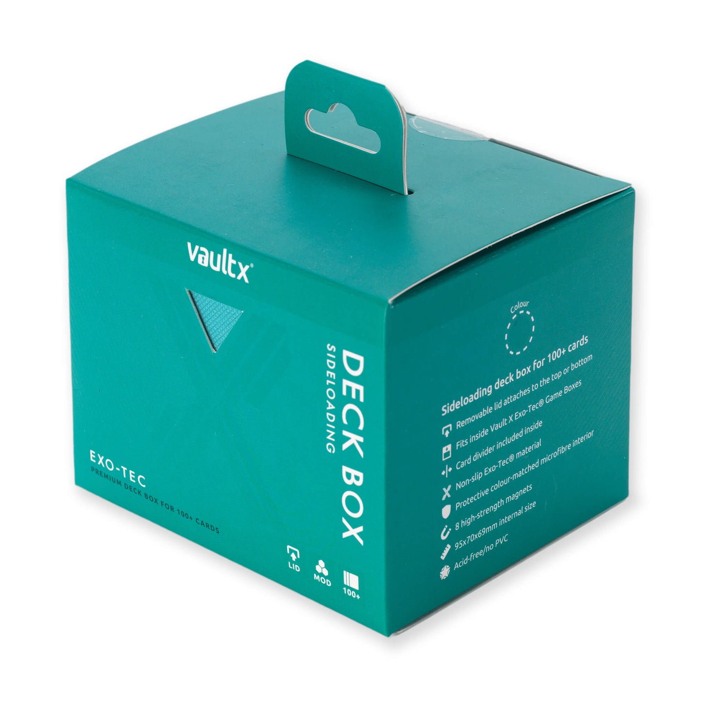 VaultX Exo-Tec Sideloading Deck Box 100+ Ocean Blue