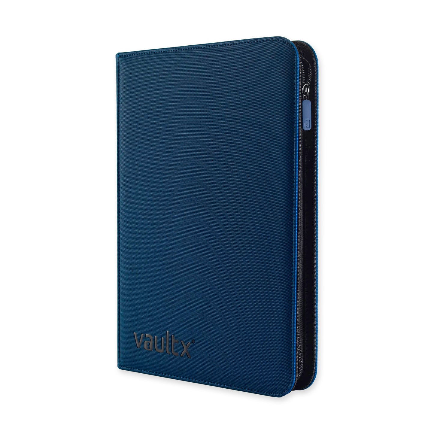 VaultX Exo-Tec Zip Binder - Royal Blue (9-Pocket)