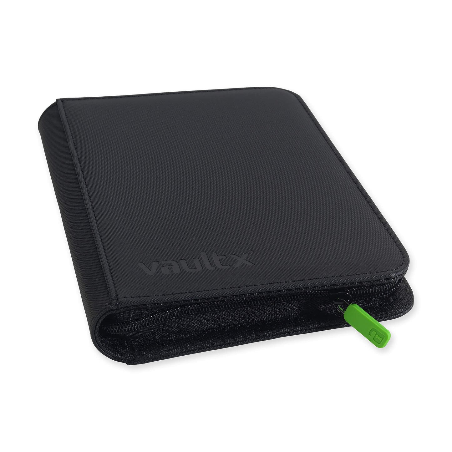 VaultX Exo-Tec Zip Binder - Signature Black (4-Pocket)