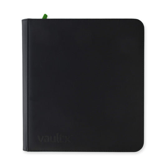VaultX Exo-Tec Zip Binder - Signature Black (12-Pocket)