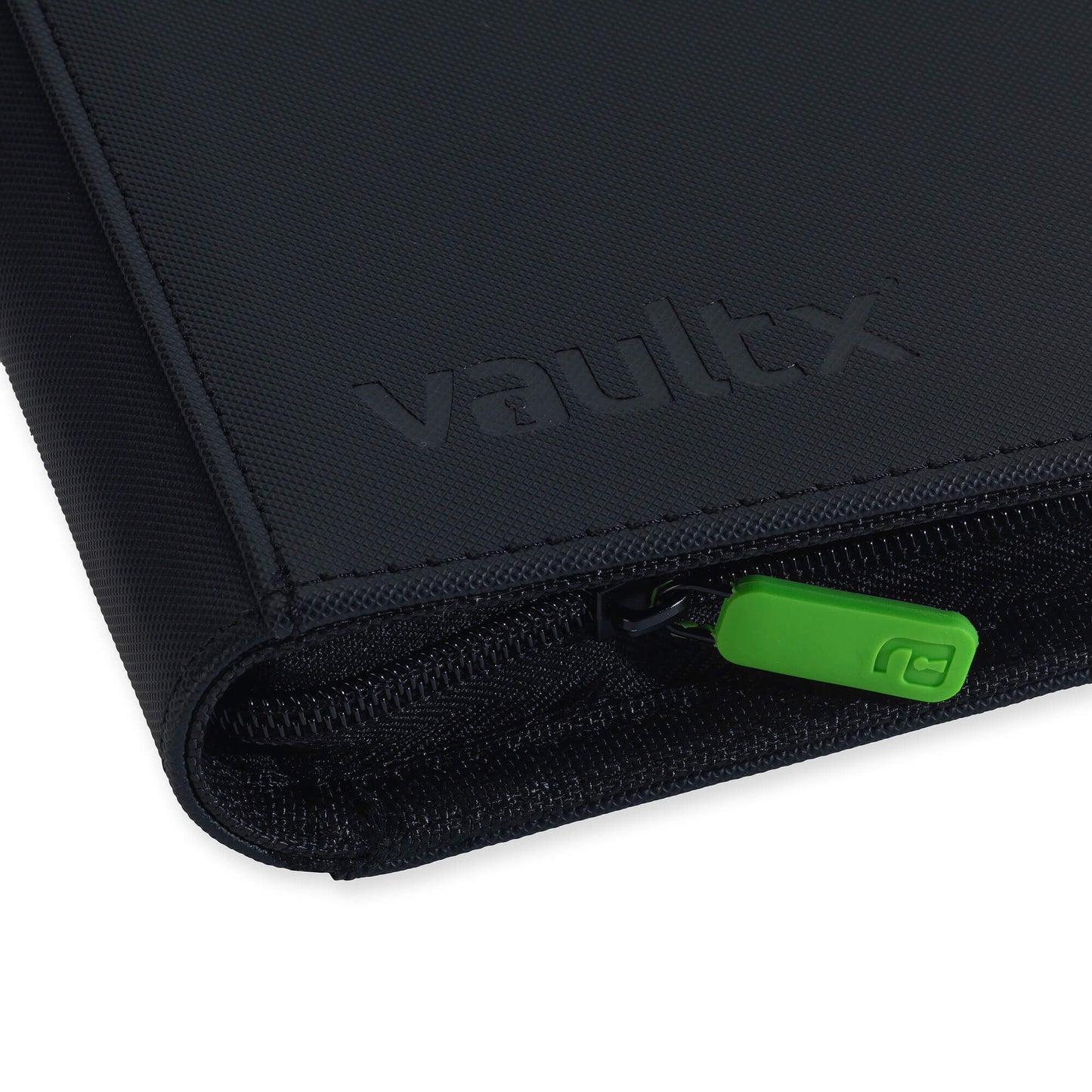 VaultX Exo-Tec Zip Binder - Signature Black (4-Pocket)