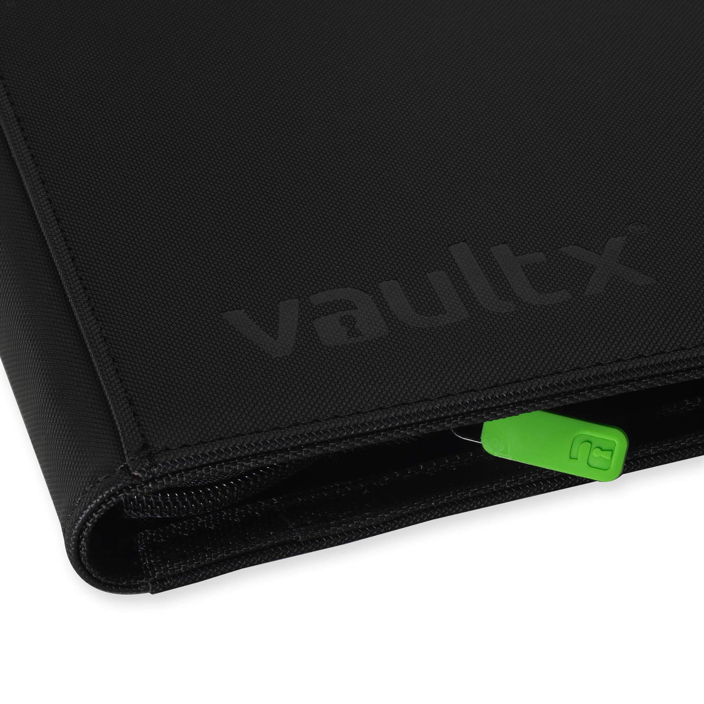 VaultX Exo-Tec Zip Binder - Signature Black (9-Pocket)