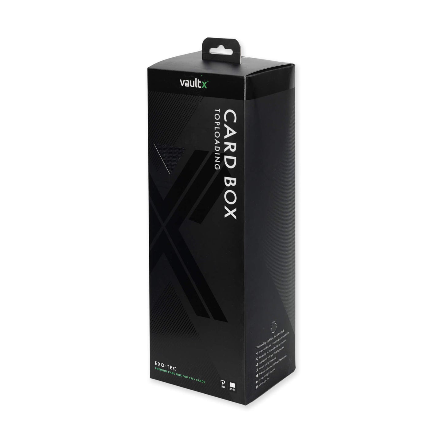 VaultX Exo-Tec Card Box 450+ Signature Black