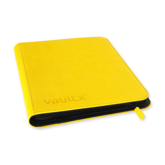 VaultX Exo-Tec Zip Binder - Sunrise Yellow (9-Pocket)