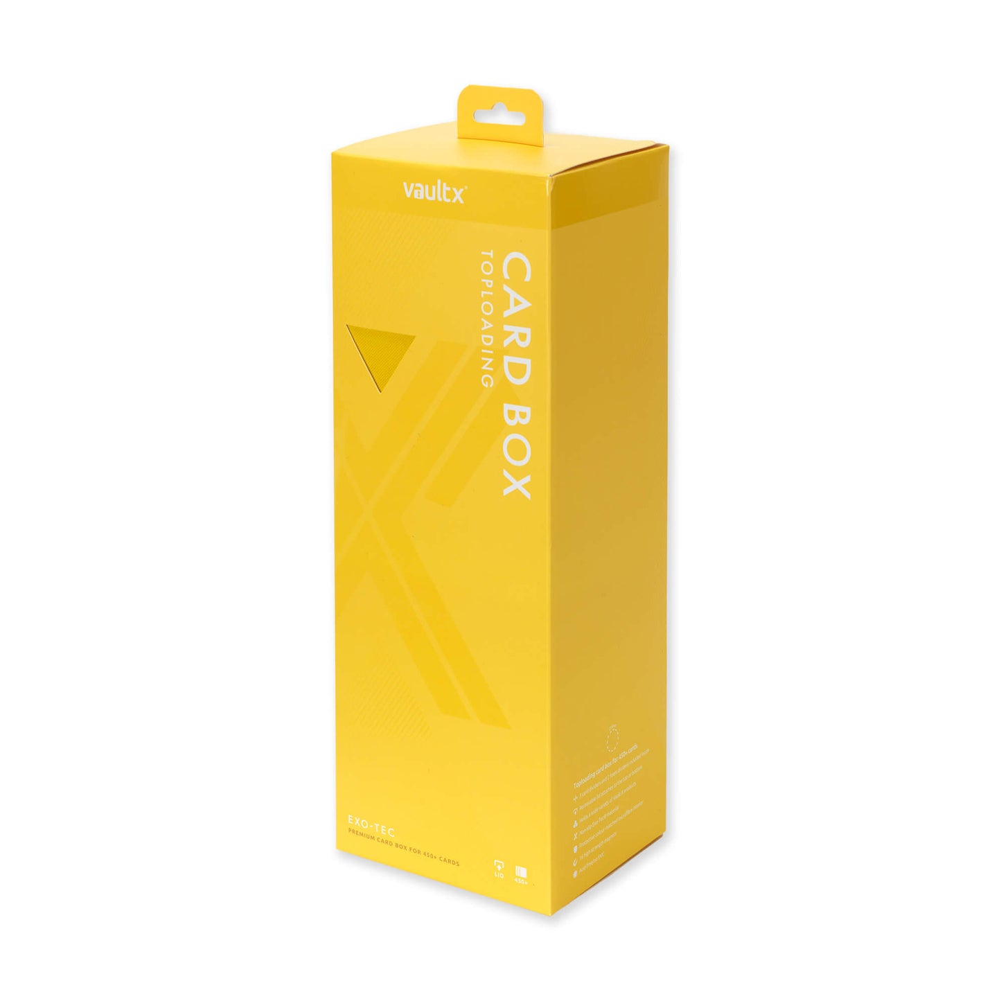 VaultX Exo-Tec Card Box 450+ Sunrise Yellow