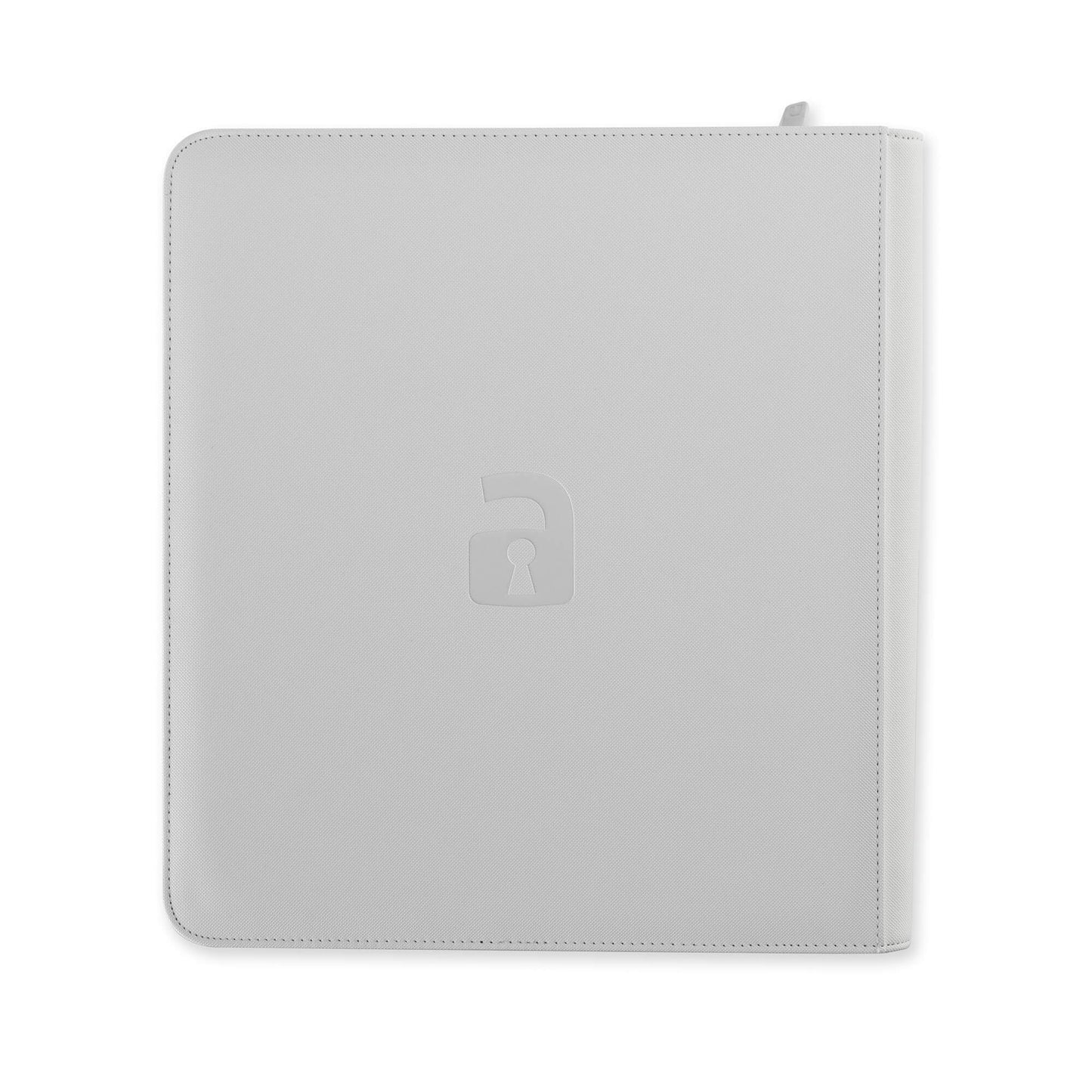 VaultX Exo-Tec Zip Binder - White Edition (12-Pocket)