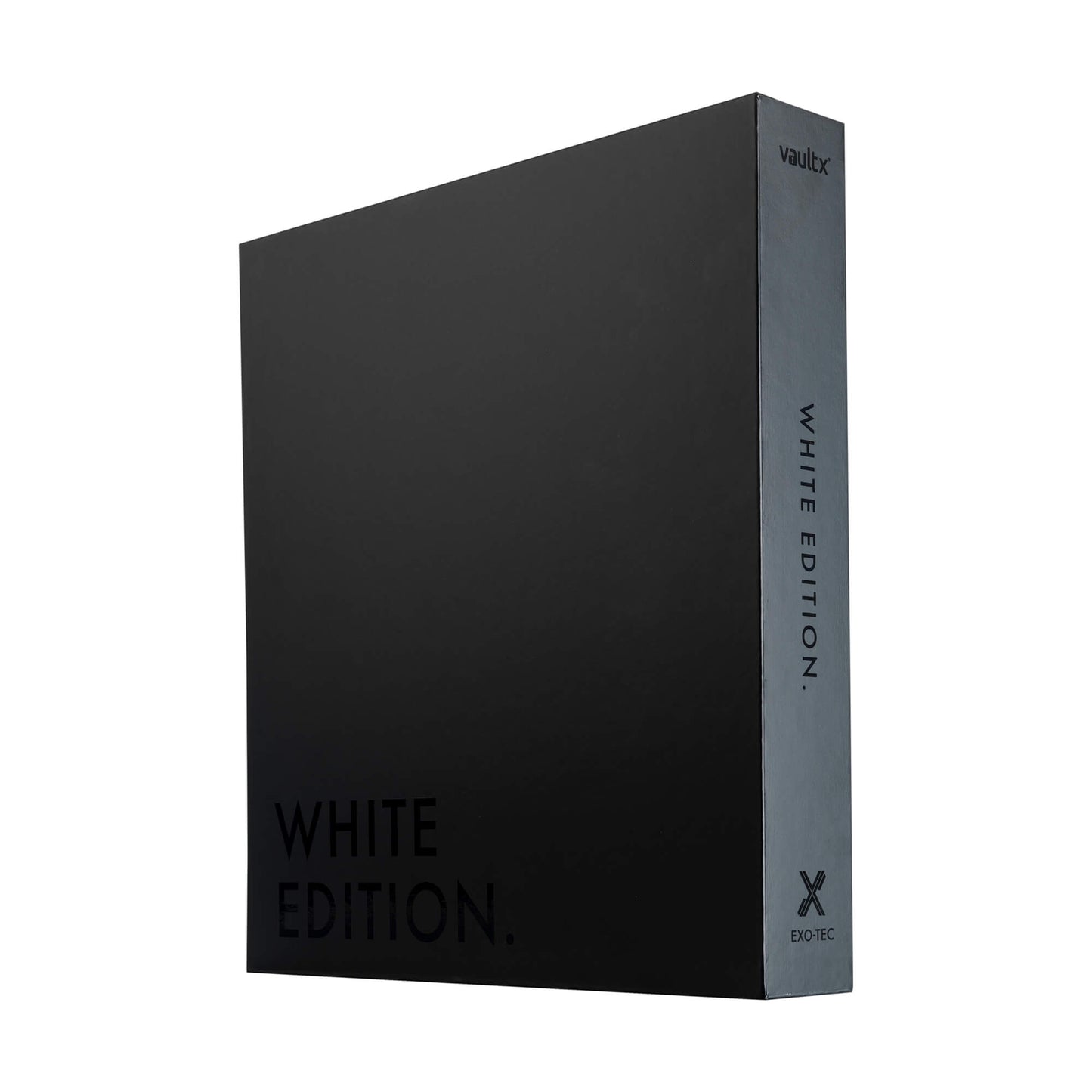 VaultX Exo-Tec Zip Binder - White Edition (12-Pocket)