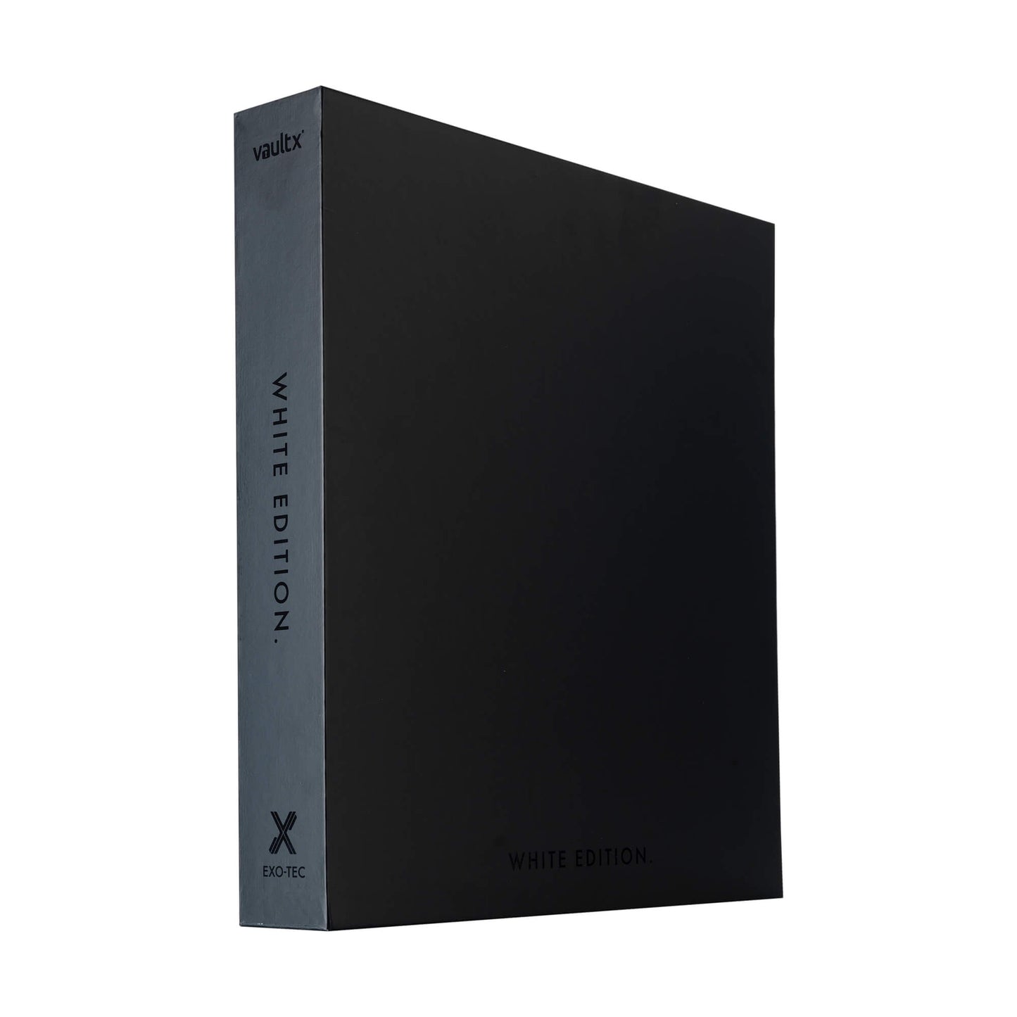 VaultX Exo-Tec Zip Binder - White Edition (12-Pocket)